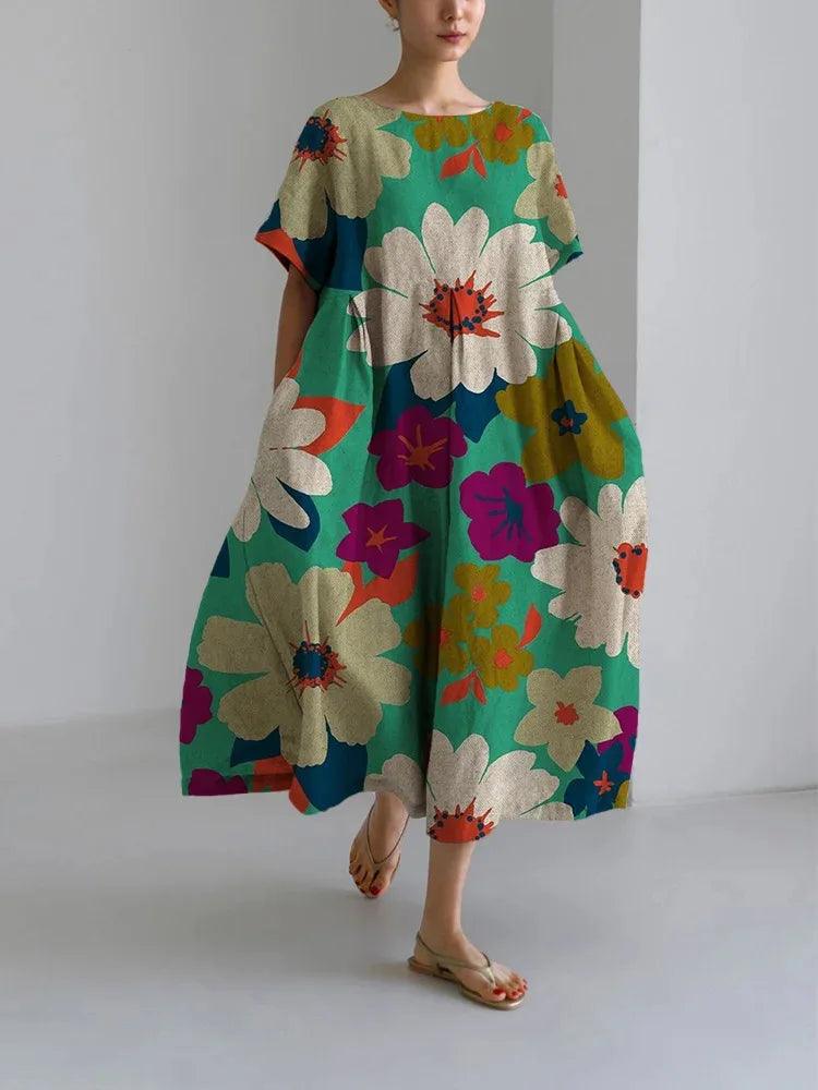 Vestido Longo Retro Lucie