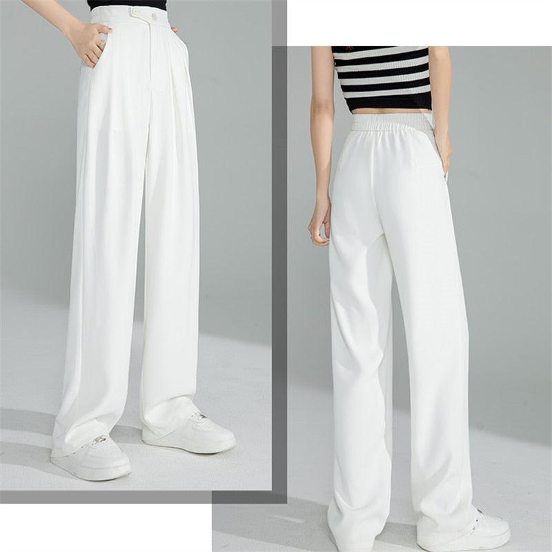 Calça Chiffon com Cós Alto / Tendencia Moda Primavera Verão em 2024!
