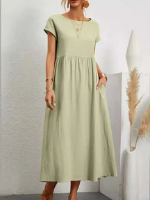 Vestido Midi Soltinho de Verão - Dulcy