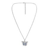 Colar Borboleta Feminino Banhado