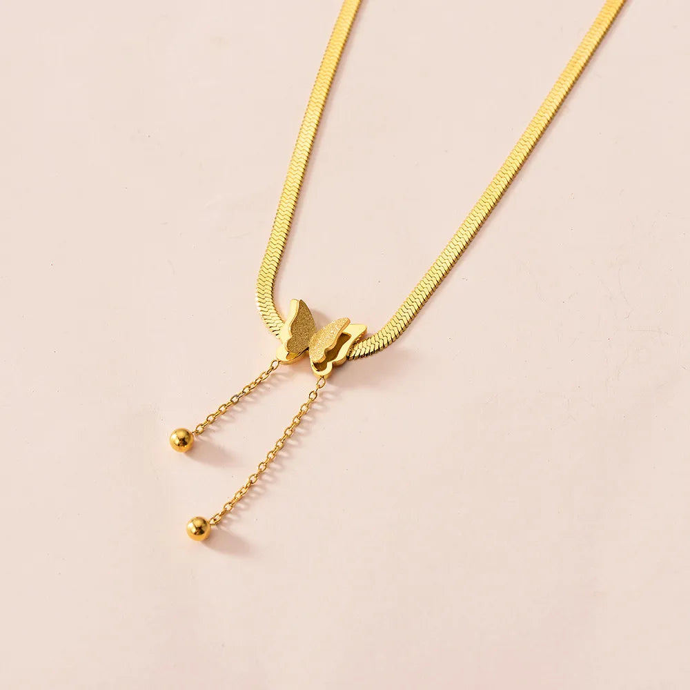 Colar Feminino de Luxo Aço Banhado