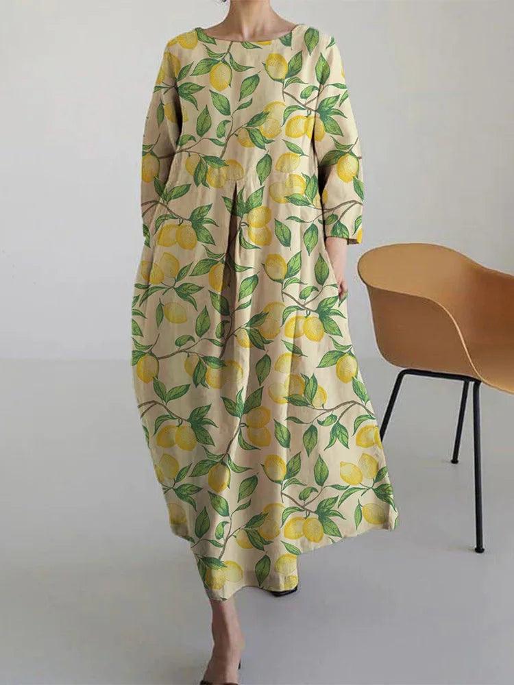Vestido Longo Retro Lucie