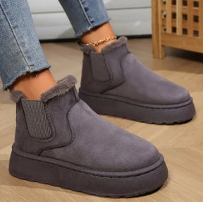 Bota Forrada Feminina Solado Antiderrapante AnnyConfort
