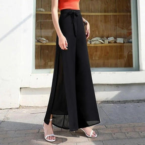 Calça Venezia™ em Chiffon Dupla Camada / A Calça da Mulher que Esbanja Luxo, Leveza & Exclusividade!