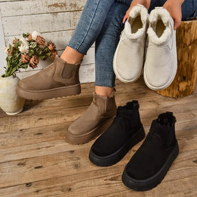 Bota Forrada Feminina Solado Antiderrapante AnnyConfort