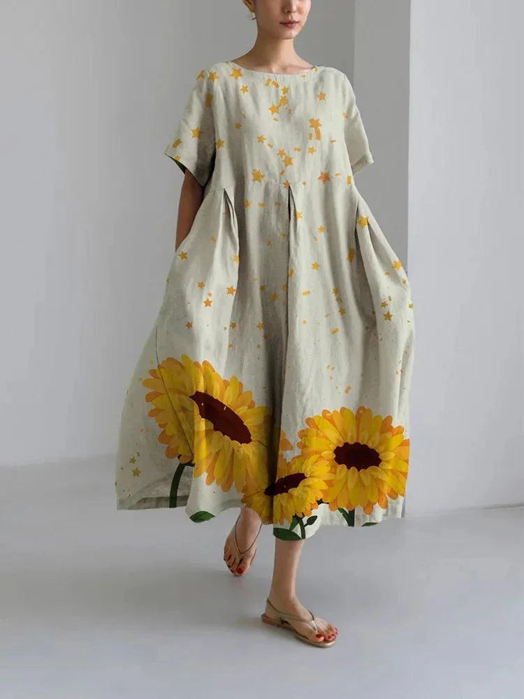 Vestido Longo Retro Lucie