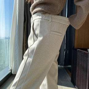 Calça de Cintura Alta Seraphina™ Elegância sofisticada, Projetada para Impressionar!