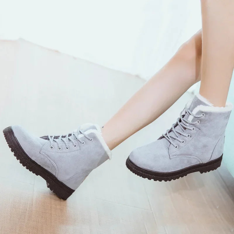 Bota Tratorada Feminina Winter Casual