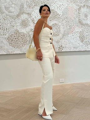 Conjunto Alfaiataria Feminino Rhianna (2 Peças)